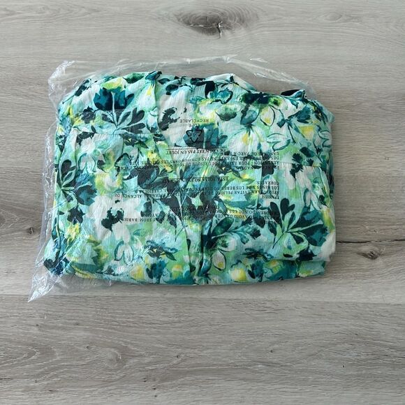 Torrid Maxi Gauze Halter Tiered Dress Watercolor Floral 3X (22-24) NWT IN PKG - Picture 6 of 6